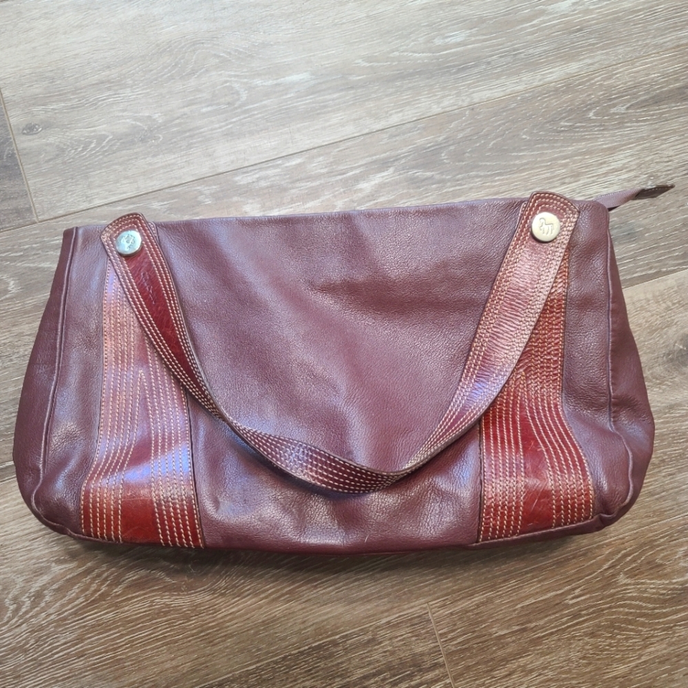 Petusco Brown Leather Purse